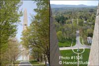 Bennington, VT - Monument and Street